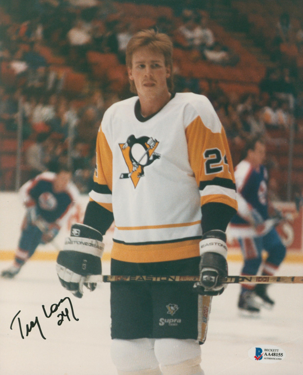 Autographed TROY LONEY 91,92 SCC 8x10 Pittsburgh Penguins Photo - Main  Line Autographs