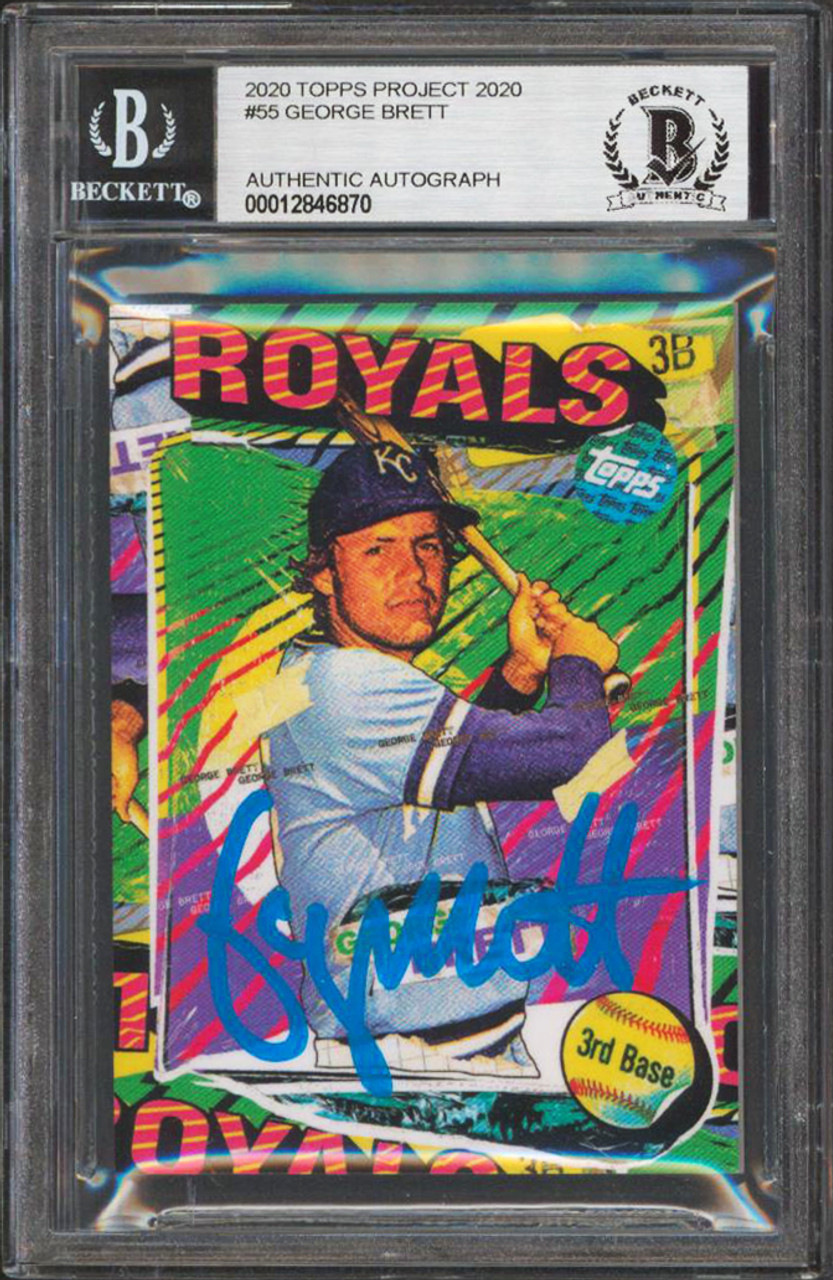 Topps Topps Project 2020 Card 75 - 1975 George Brett By Grotesk