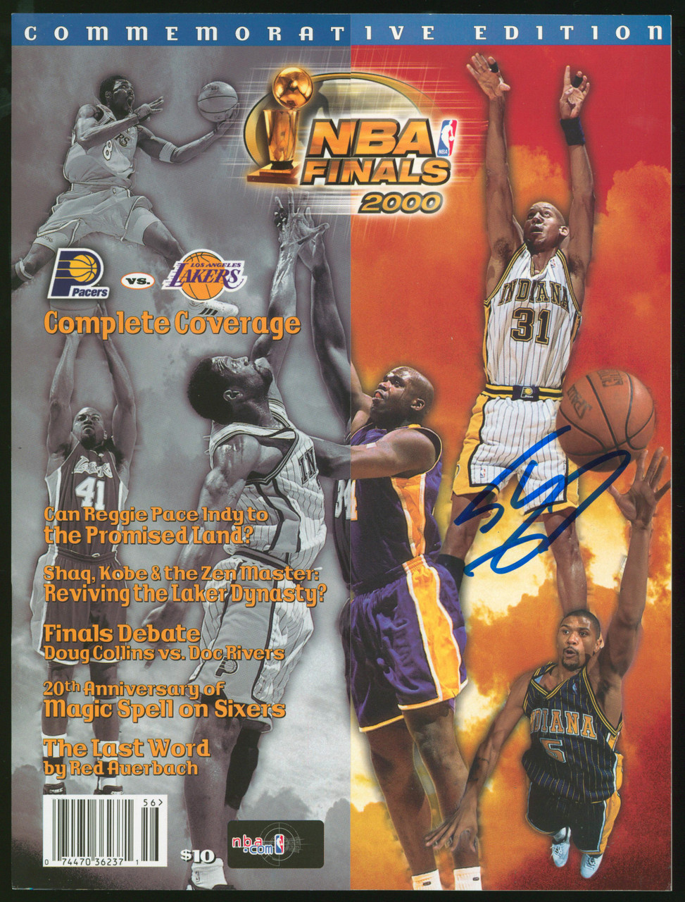 2000 NBA Finals on DVD - Los Angeles Lakers vs Indiana Pacers - O