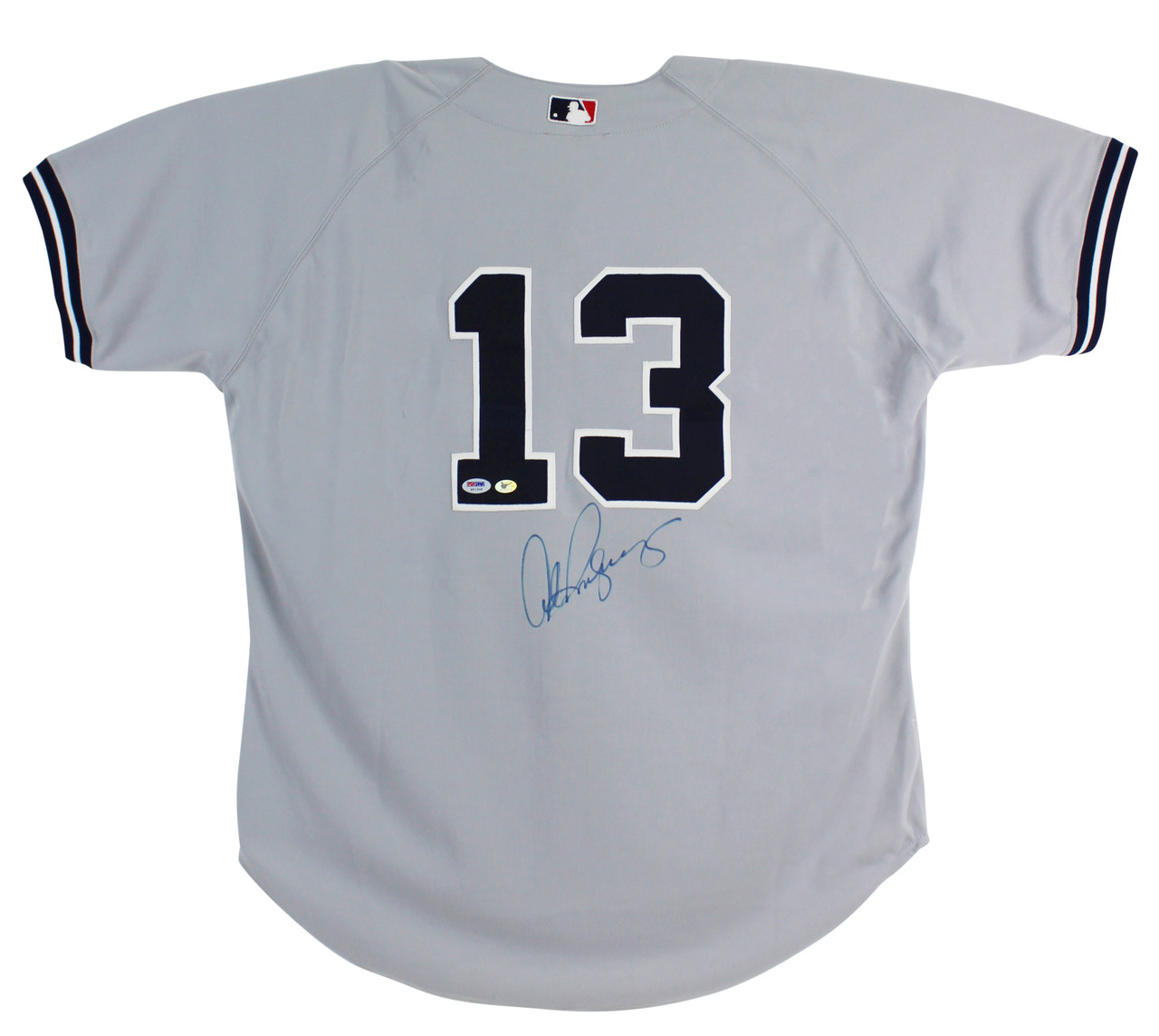 Yankees Alex Rodriguez 2004 Game Used Grey RA Jersey Auto