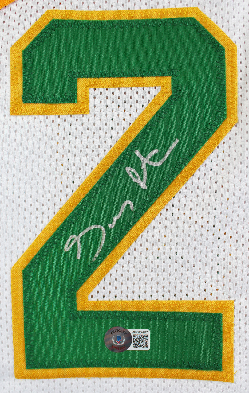 Framed Gary Payton Seattle Supersonics Autographed Mitchell & Ness  Authentic Jersey with HOF 13 Inscription