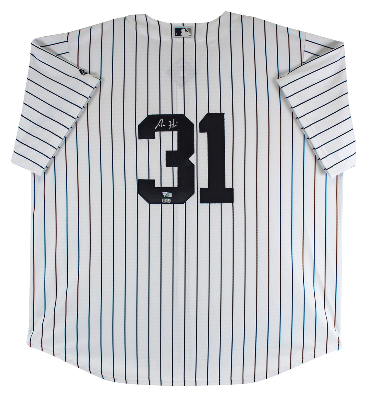 Aaron Judge New York Yankees Autographed Majestic White Replica Jersey