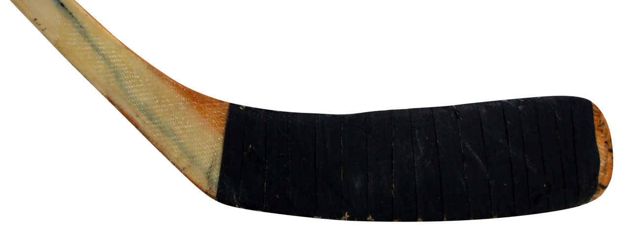 Penguins Joe Mullen Signed Game Used Canadien 6001 Hockey Stick