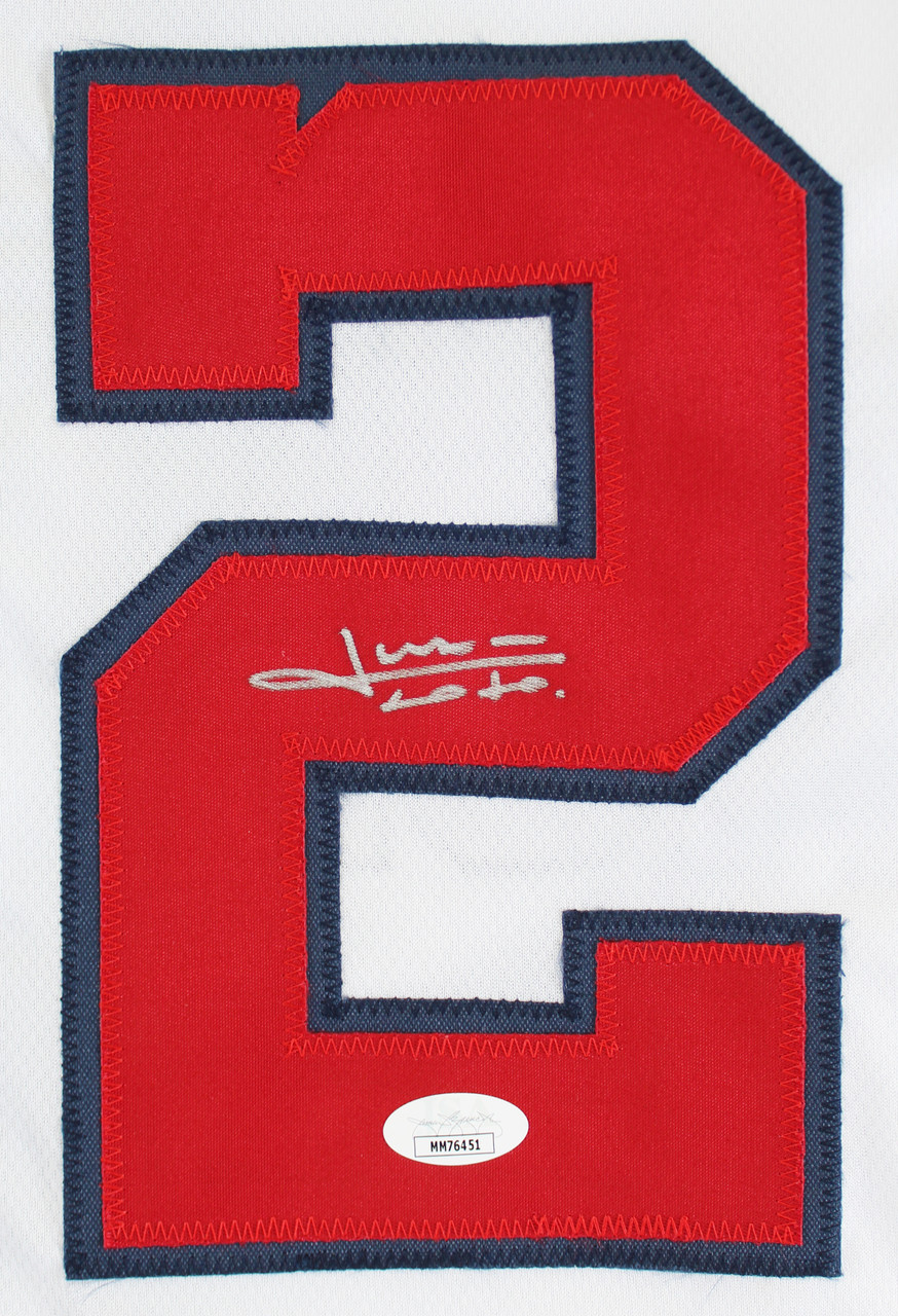 Juan Soto Autographed Game Used MLB Authenticated Jersey from