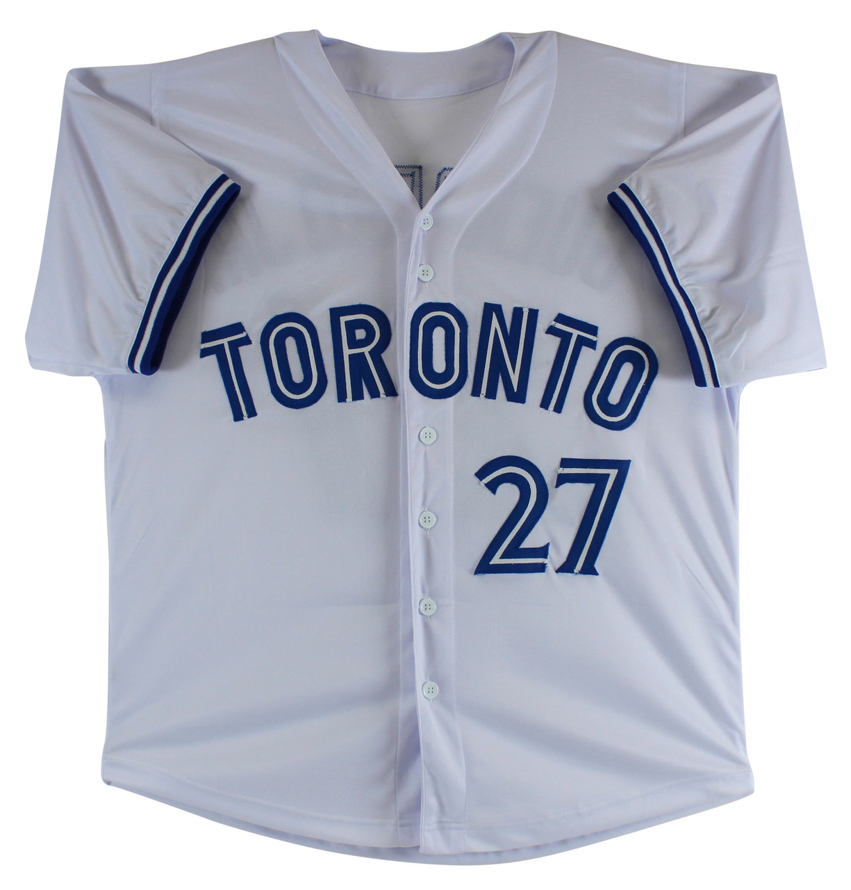 Vladimir Guerrero Jr Autographed Toronto Blue Jays Nike White Baseball  Jersey - JSA COA