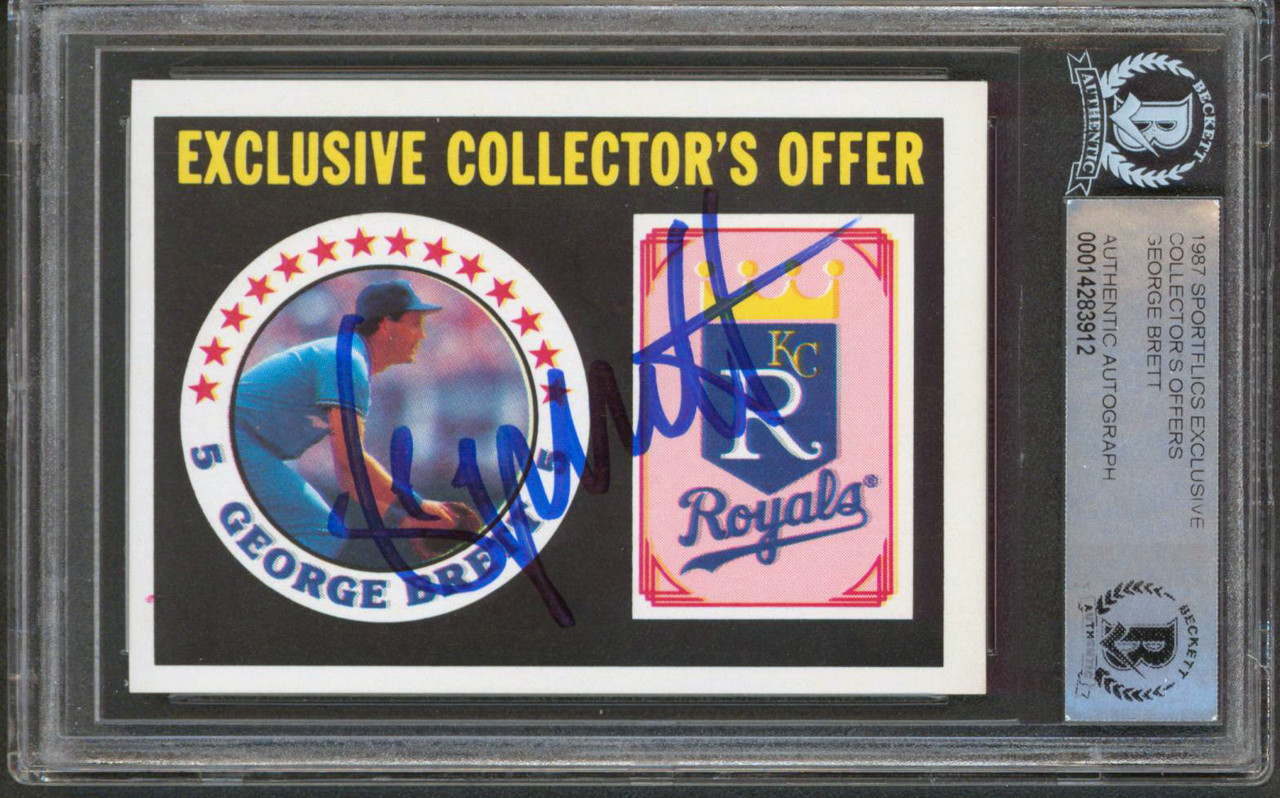  1987 Topps #400 George Brett Royals MLB Baseball Card