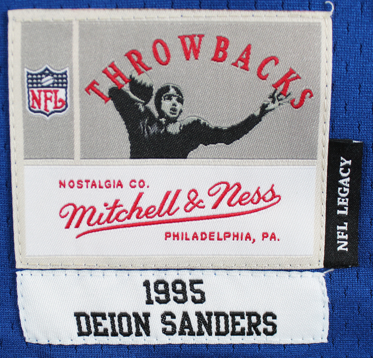 Deion Sanders Dallas Cowboys Black Alternate Jersey Mitchell & Ness NFL Throwback Jersey - Men's, L / Black