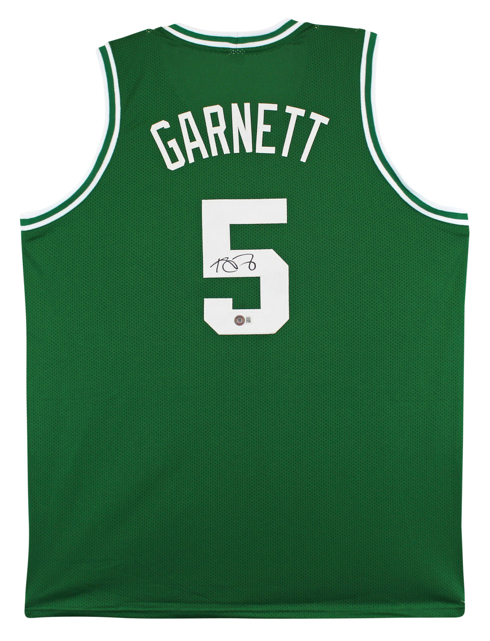 Boston Celtics Kevin Garnett Signed Green Jersey 