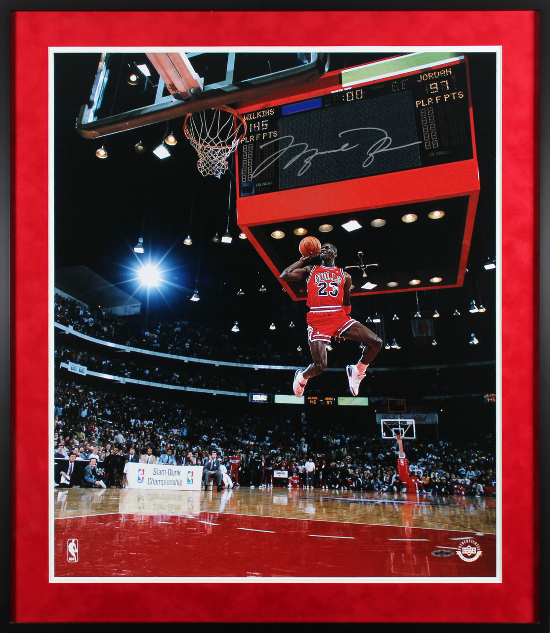 Michael Jordan Autographed Chicago Bulls (Black #23 Nike) Deluxe Frame –  Palm Beach Autographs LLC