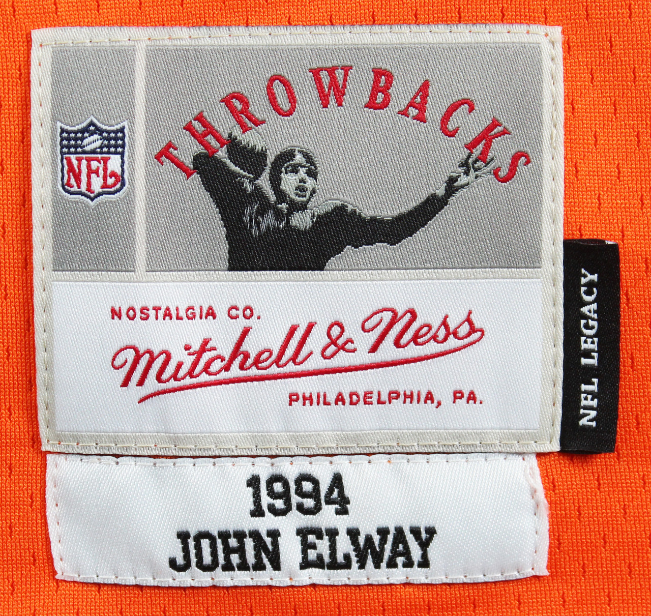 NFL Denver Broncos 1994 John Elway Authentic Throwback Jersey 