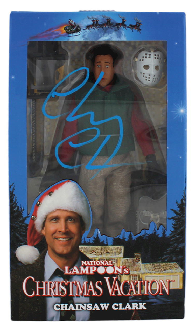 Chevy Chase Signed Autographed Griswold Christmas Vacation Hockey