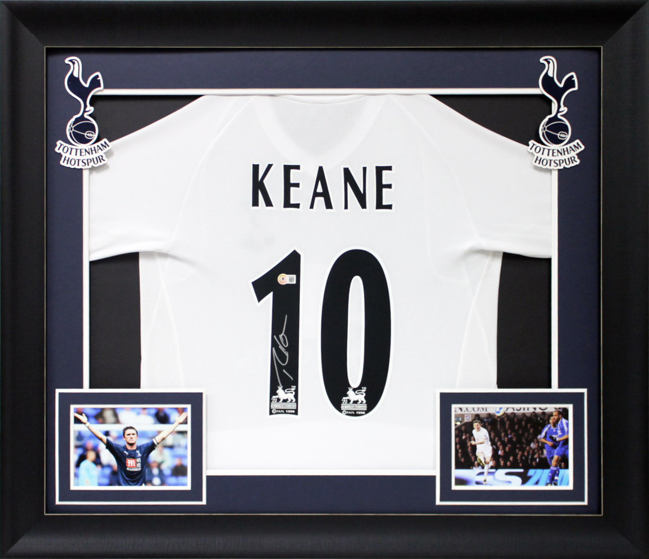 Tottenham Hotspur Robbie Keane Signed White Jersey Autographed BAS