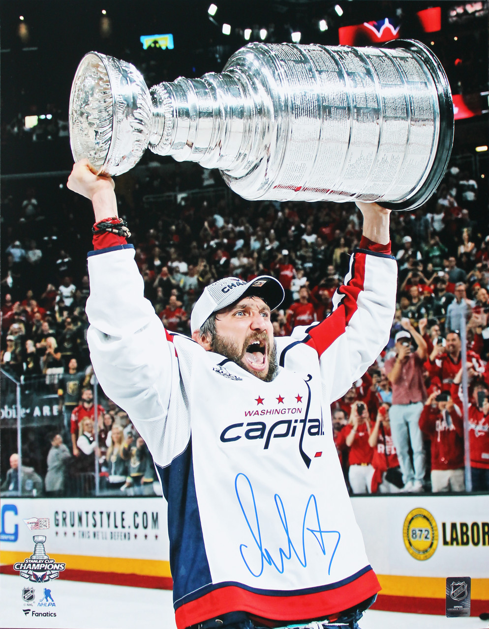 Alexander Ovechkin Signed Washington Capitals Fanatics Breakaway Jersey-Fanatics