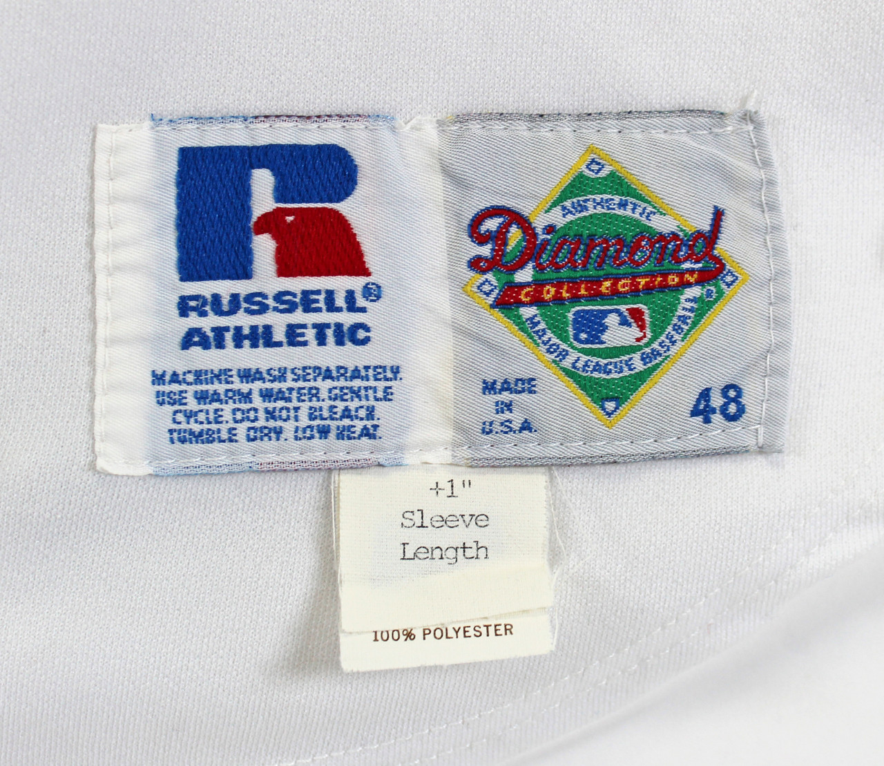 A's Mark McGwire To Shaq Signed Game Used White Russell Athletic Jersey  BAS - MLB Game Used Jerseys at 's Sports Collectibles Store