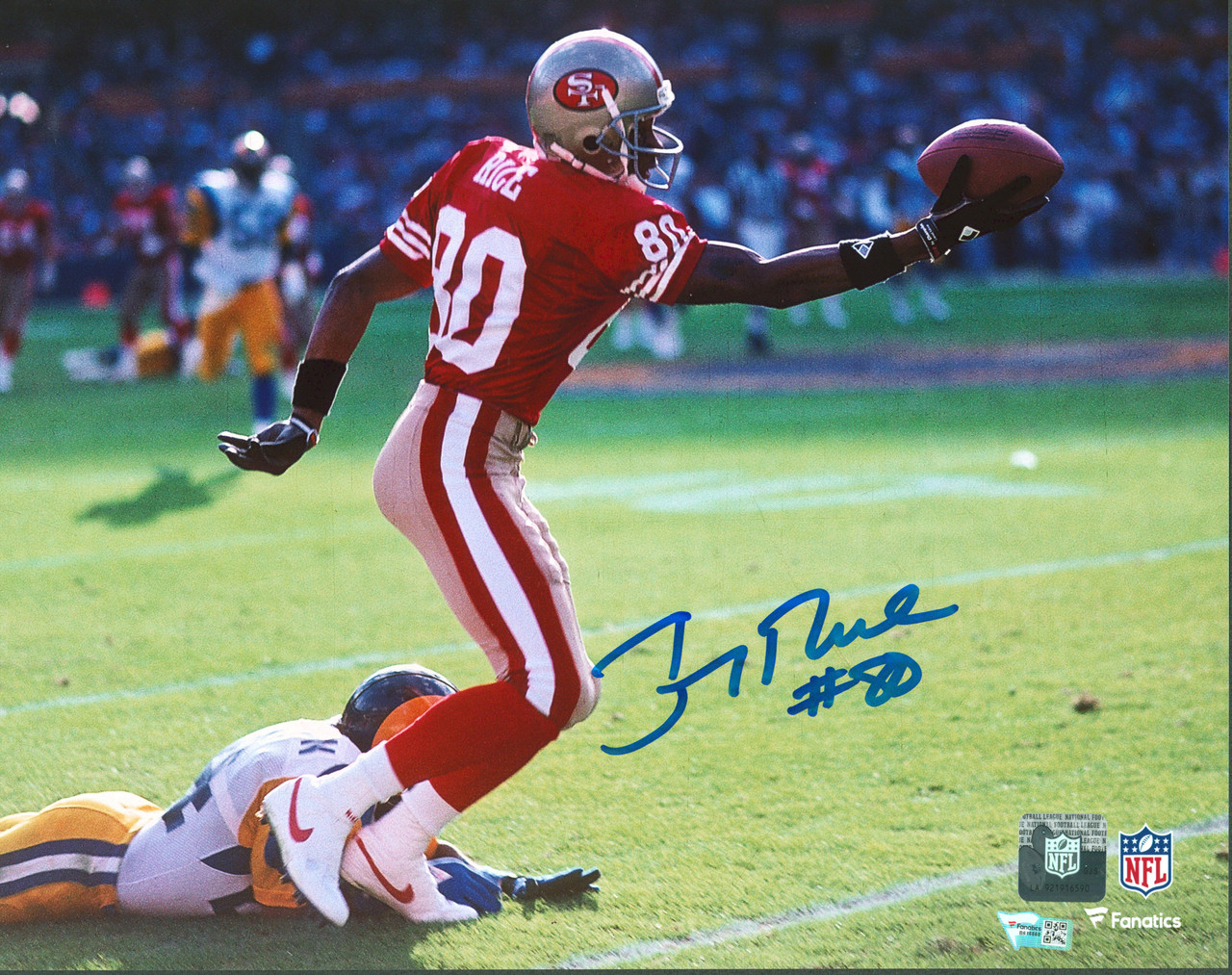 Deion Sanders San Francisco 49ers Fanatics Authentic Autographed