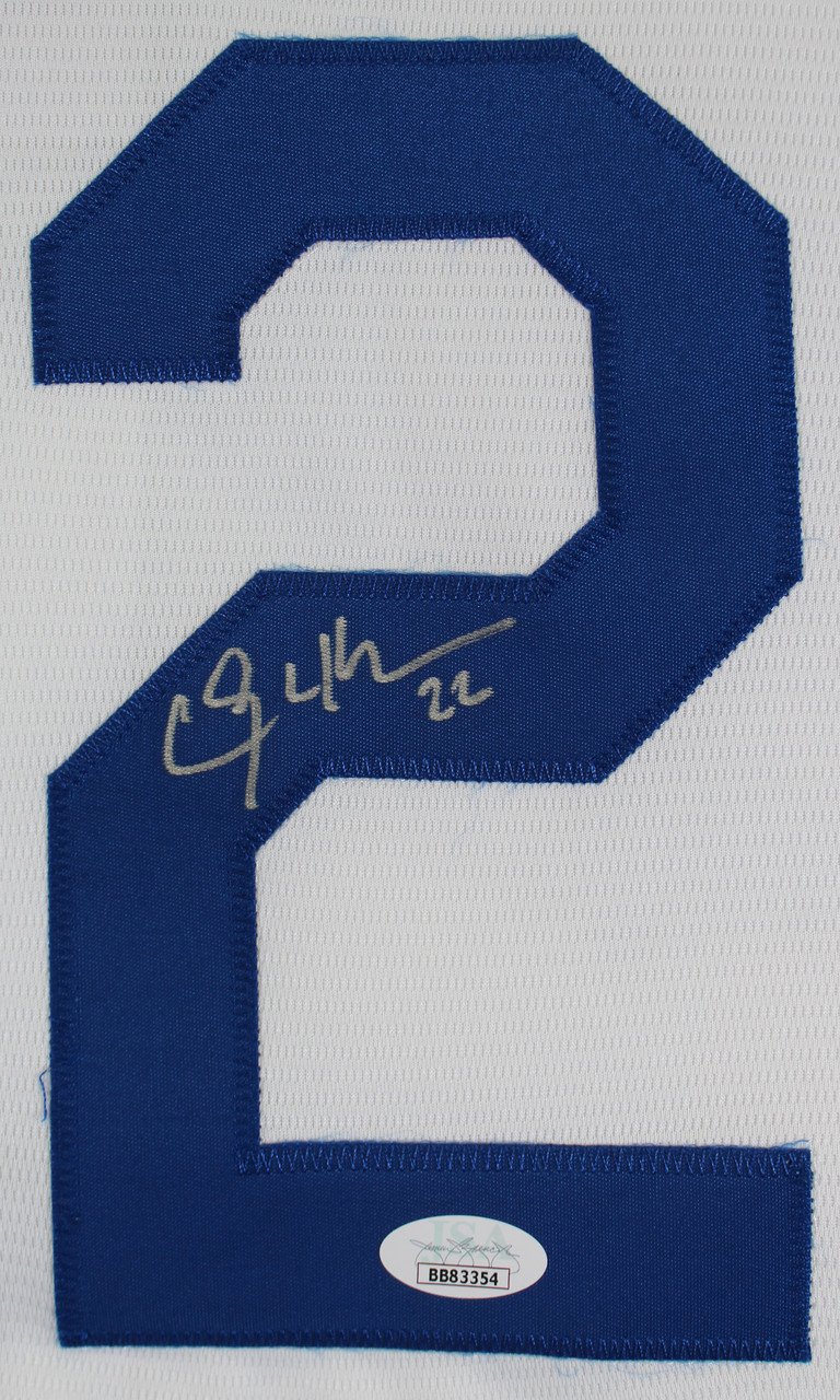 Clayton Kershaw Signed Framed Jersey JSA Autographed LA Dodgers L.A.