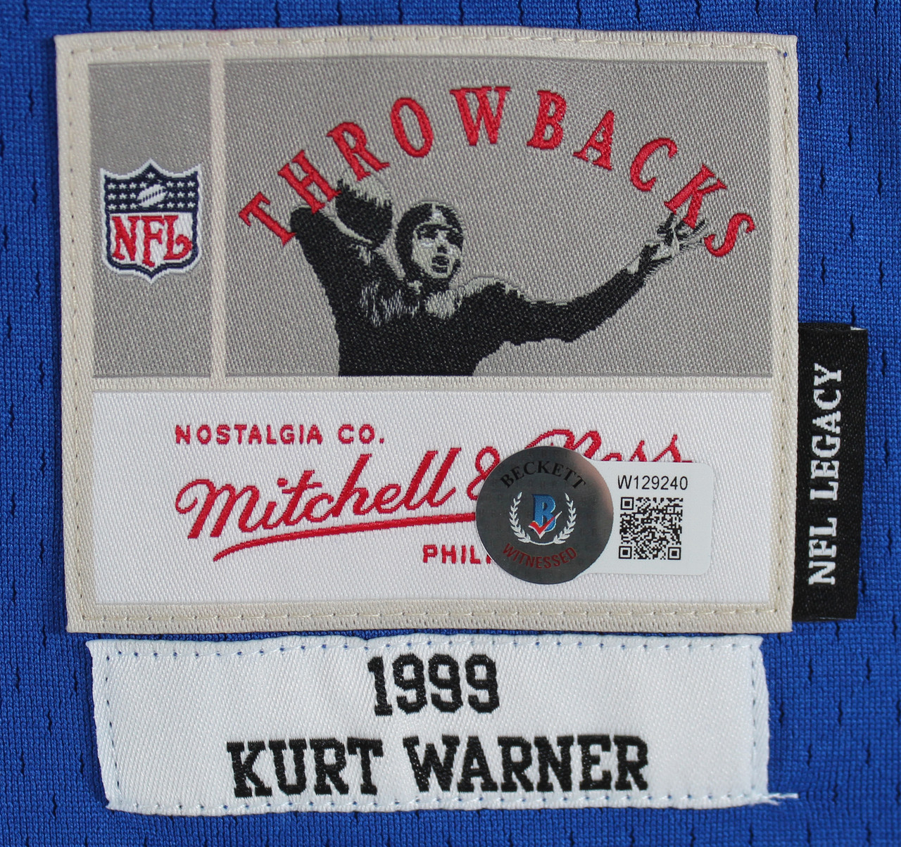 Los Angeles Rams Mitchell & Ness Legacy Jersey - Kurt Warner