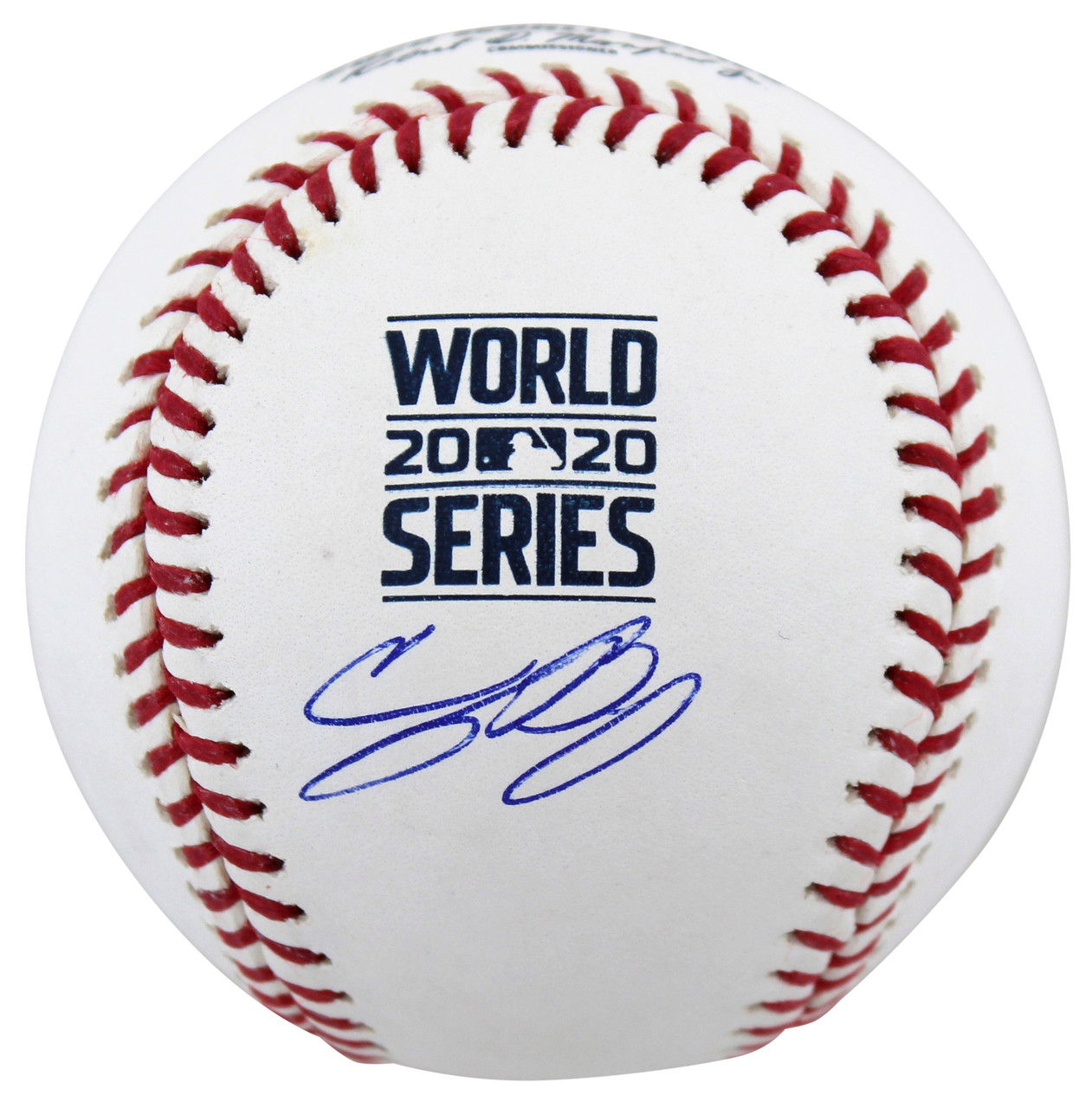 Mookie Betts Signed Dodgers Jersey with 2020 MLB World Series Logo