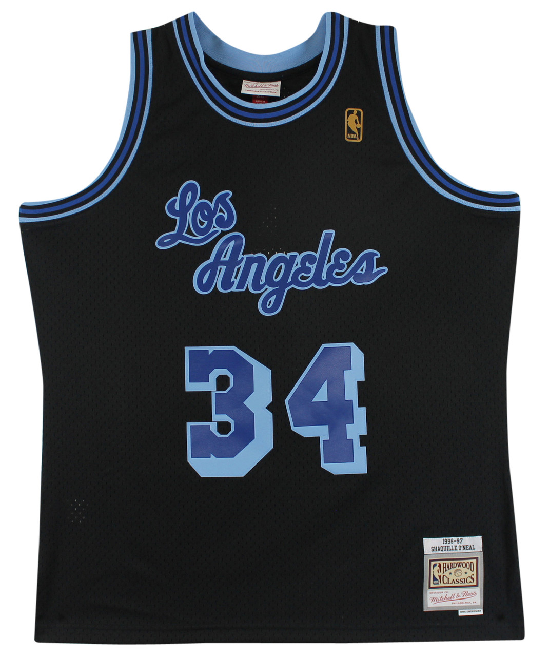 Vintage Nike HWC NBA LA Lakers Shaquille O'Neal Blue Basketball