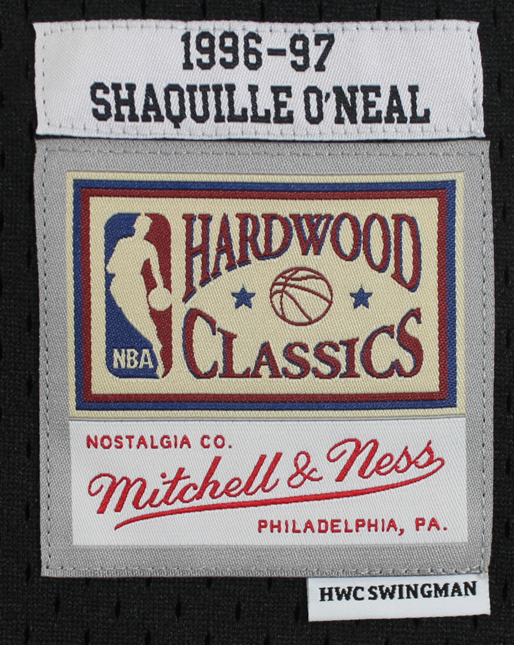 The Jersey Source Shaquille O' Neal Autographed La Lakers Blue Mitchell&Ness HWC Swingman Jersey-Beckett W Hologram *Black