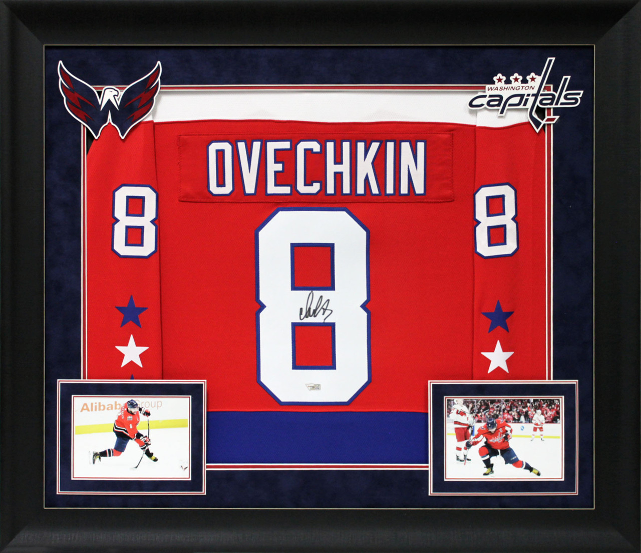 Alex Ovechkin Washington Capitals 2018 Stanley Cup Champions Autographed  Red Adidas Authentic Jersey with 2018 Stanley Cup Final Patch
