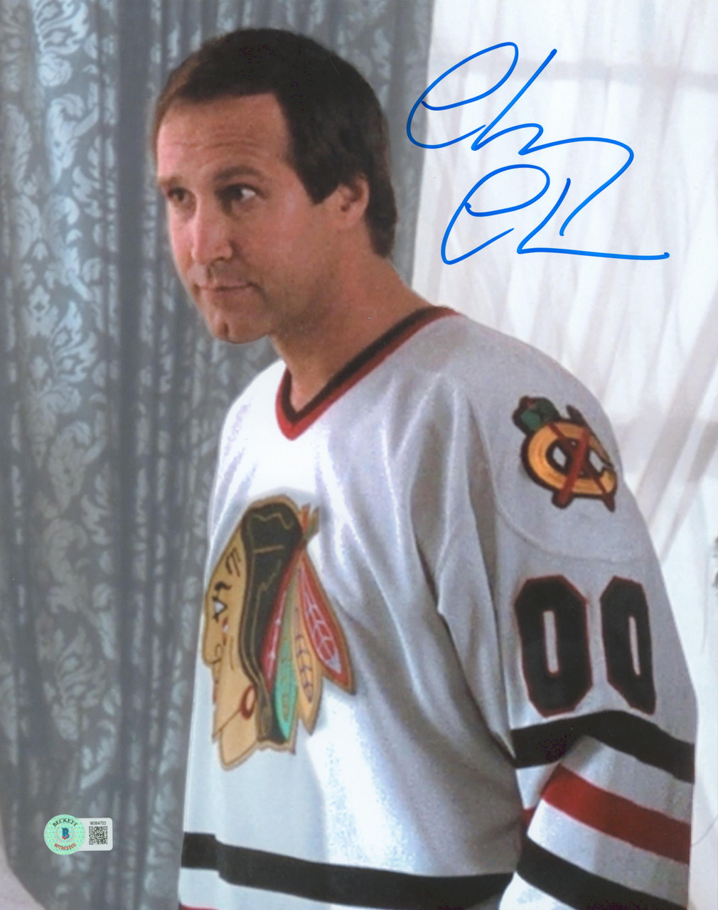 Chevy Chase Christmas Vacation Signed One of One Jersey