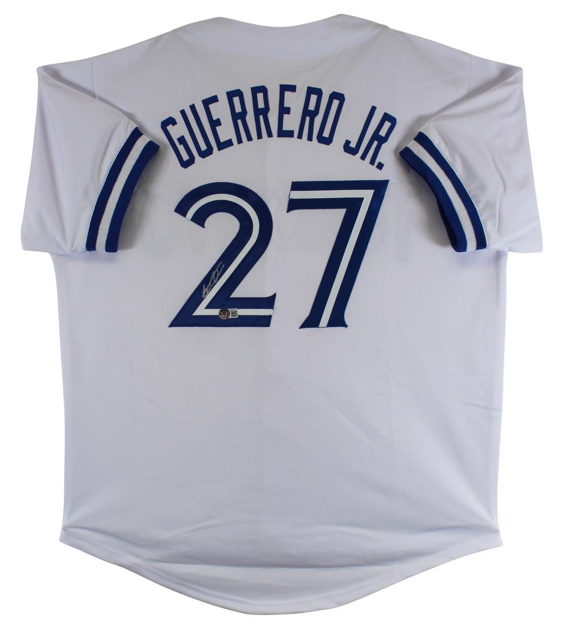 Vladimir Guerrero Jr Autographed Toronto Custom White Baseball Jersey - JSA  COA