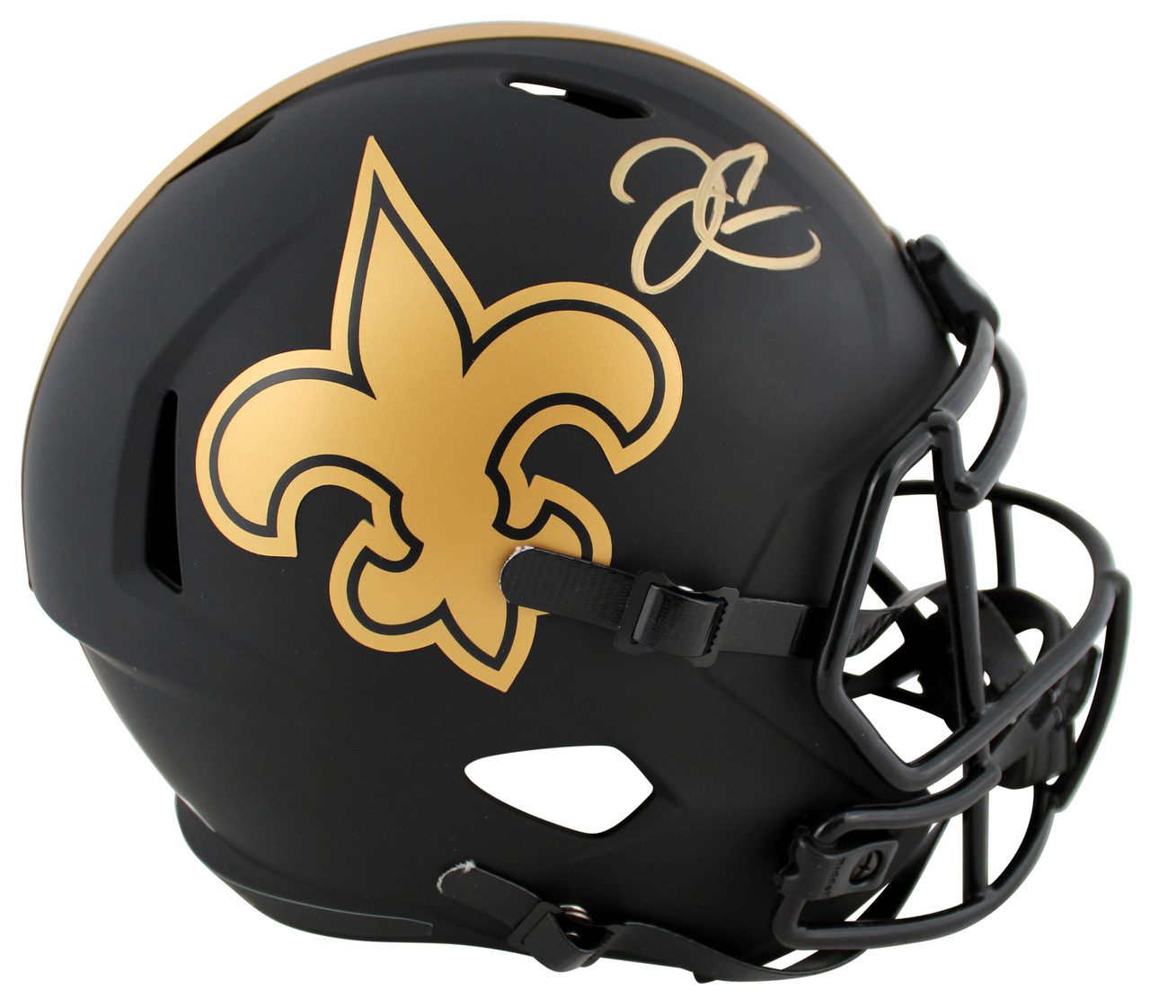 Derek Carr New Orleans Saints Autographed Riddell Lunar Eclipse