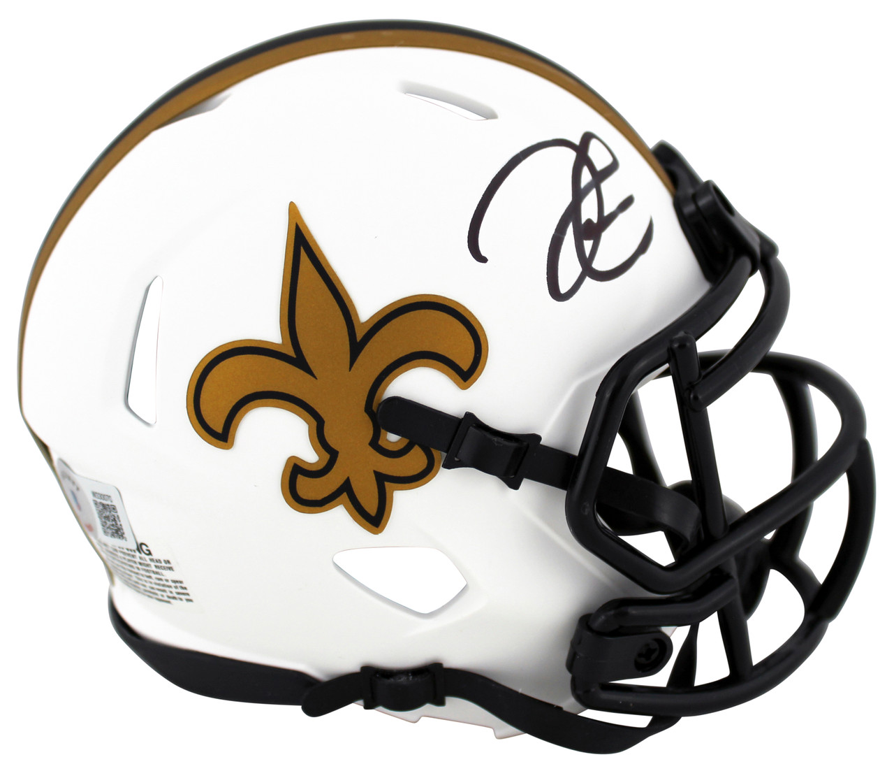 Derek Carr New Orleans Saints Autographed Riddell Lunar Eclipse