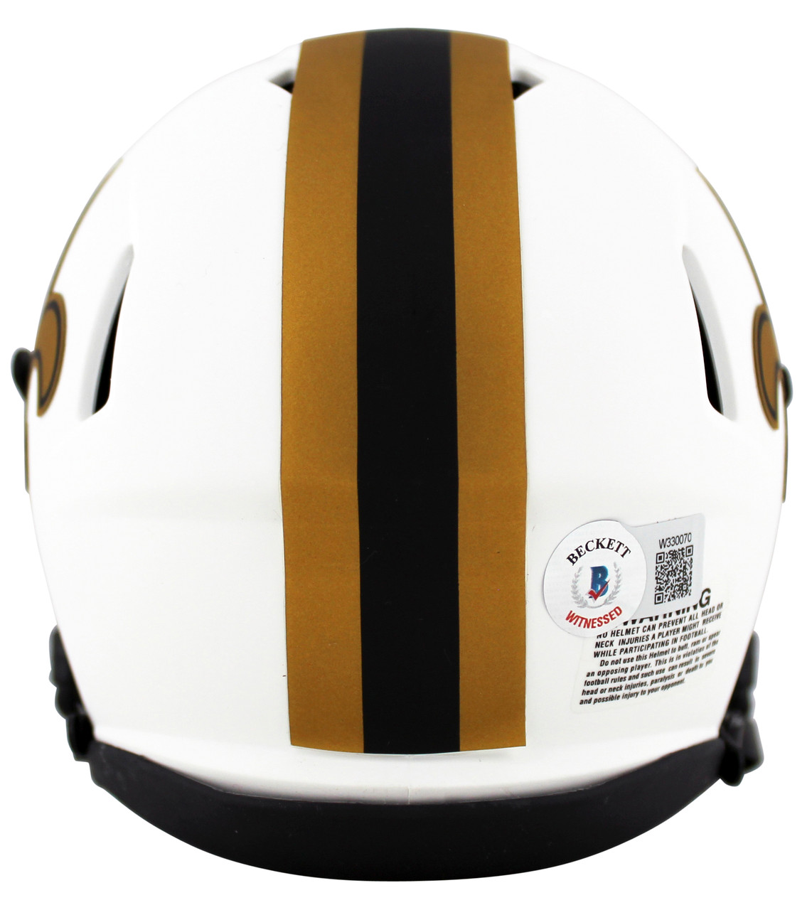 Alvin Kamara Signed New Orleans Saints Salute To Service Authentic Speed  Helmet