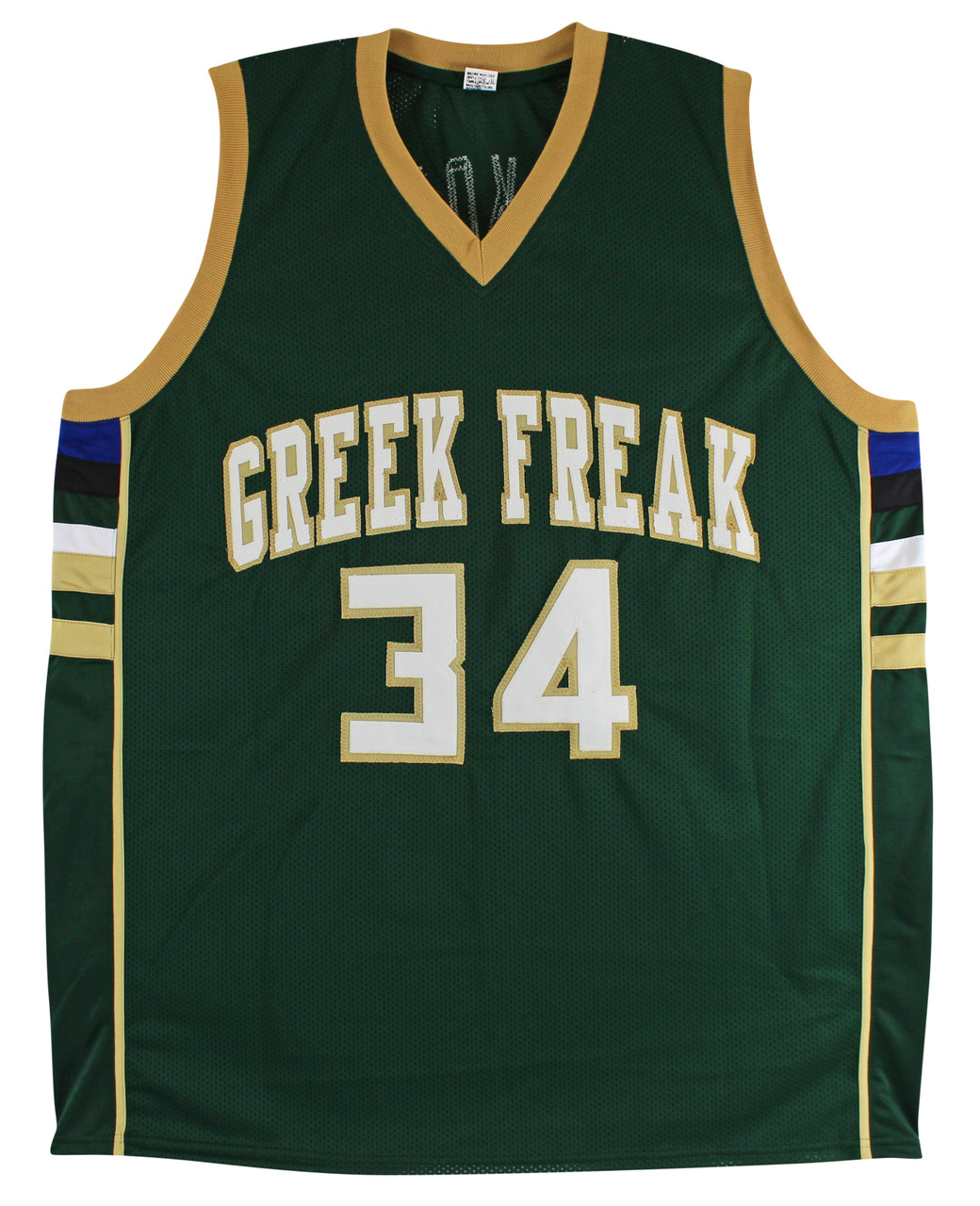 Milwaukee Giannis Antetokounmpo Autographed Green Jersey Beckett BAS