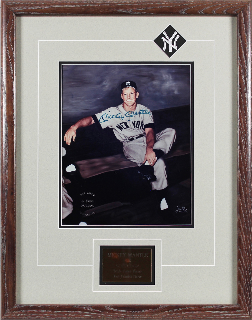 Autographed New York Yankees Mickey Mantle Fanatics Authentic