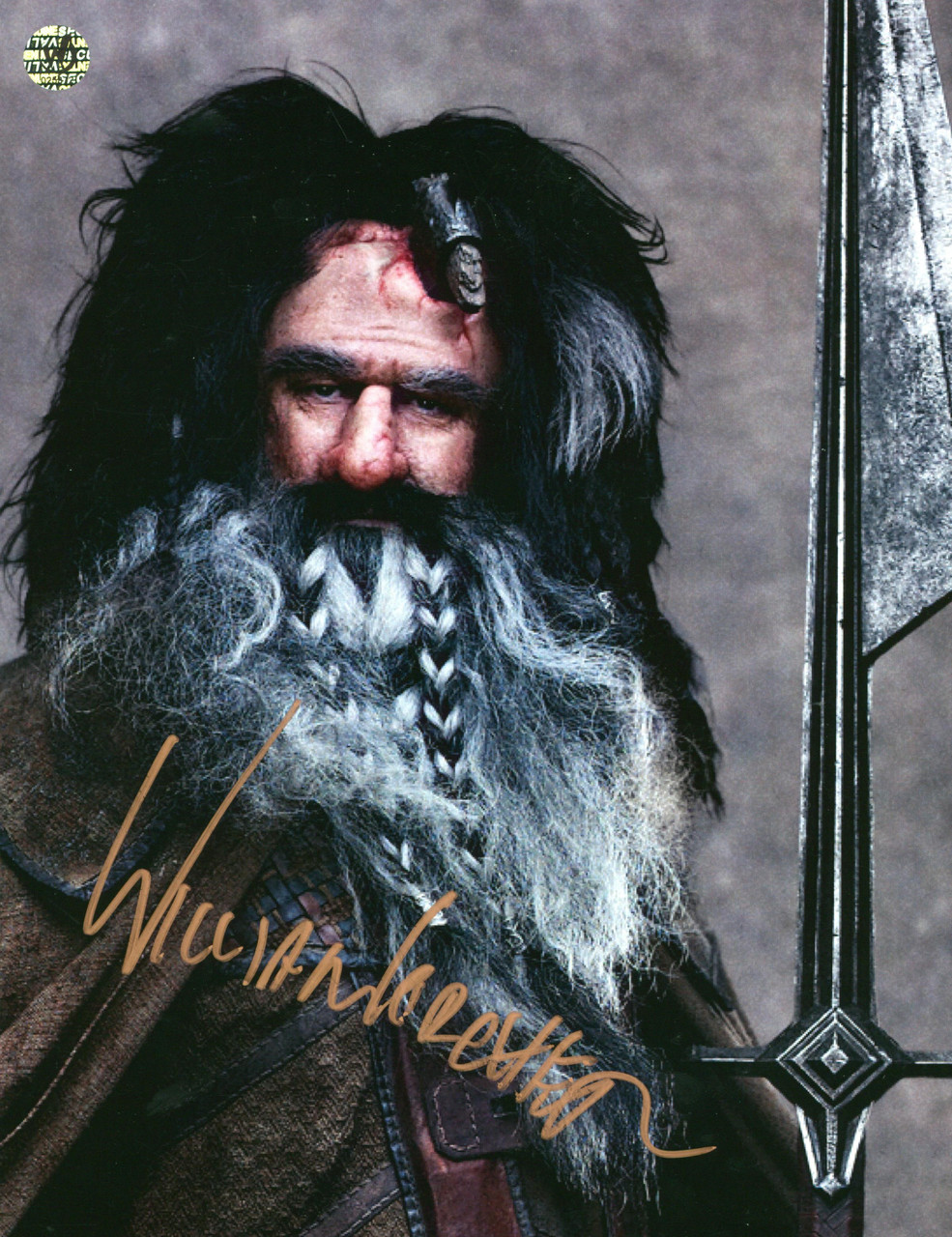 William Kircher The Hobbit Authentic Signed 8x10 Photo Wizard