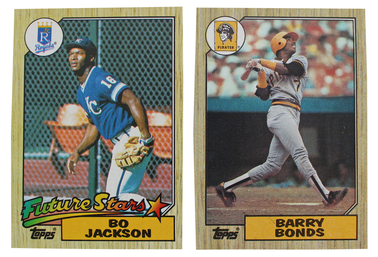  1987 Topps with Traded Oakland Athletics Team Set with