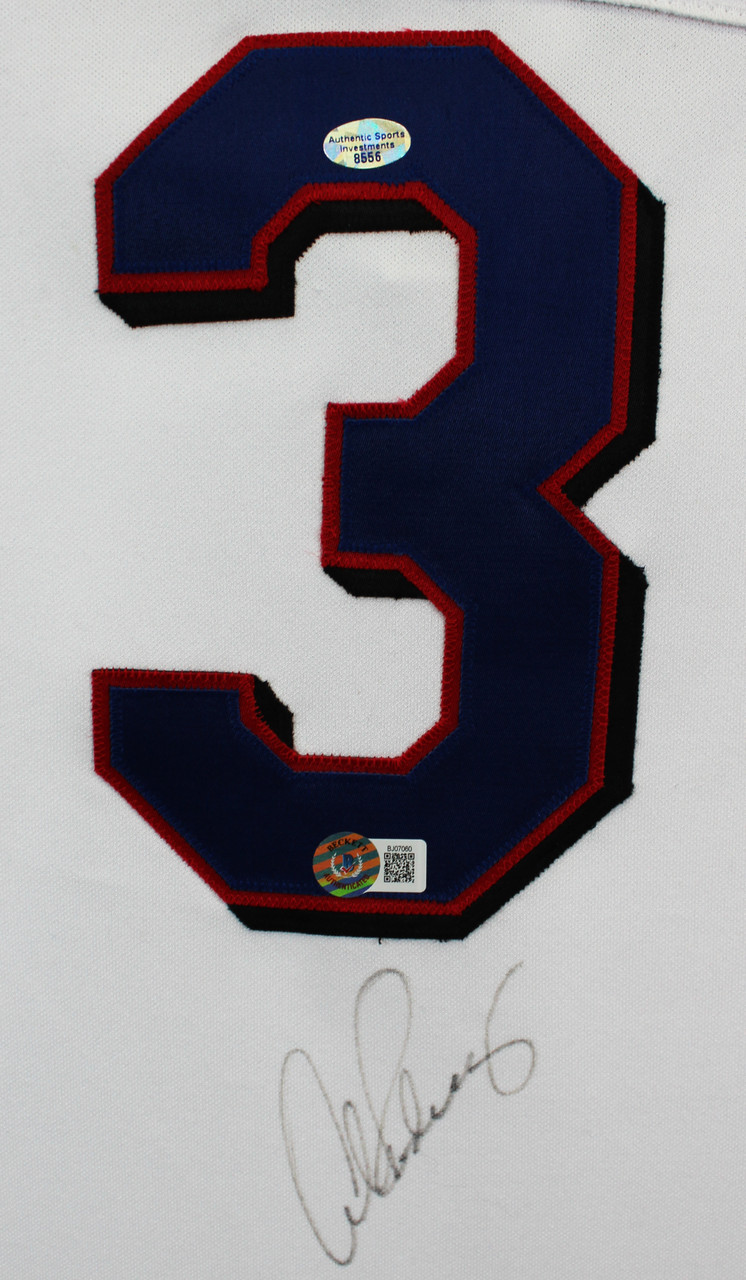 1992 Nolan Ryan Signed Game Issued Texas Rangers Jersey With PSA
