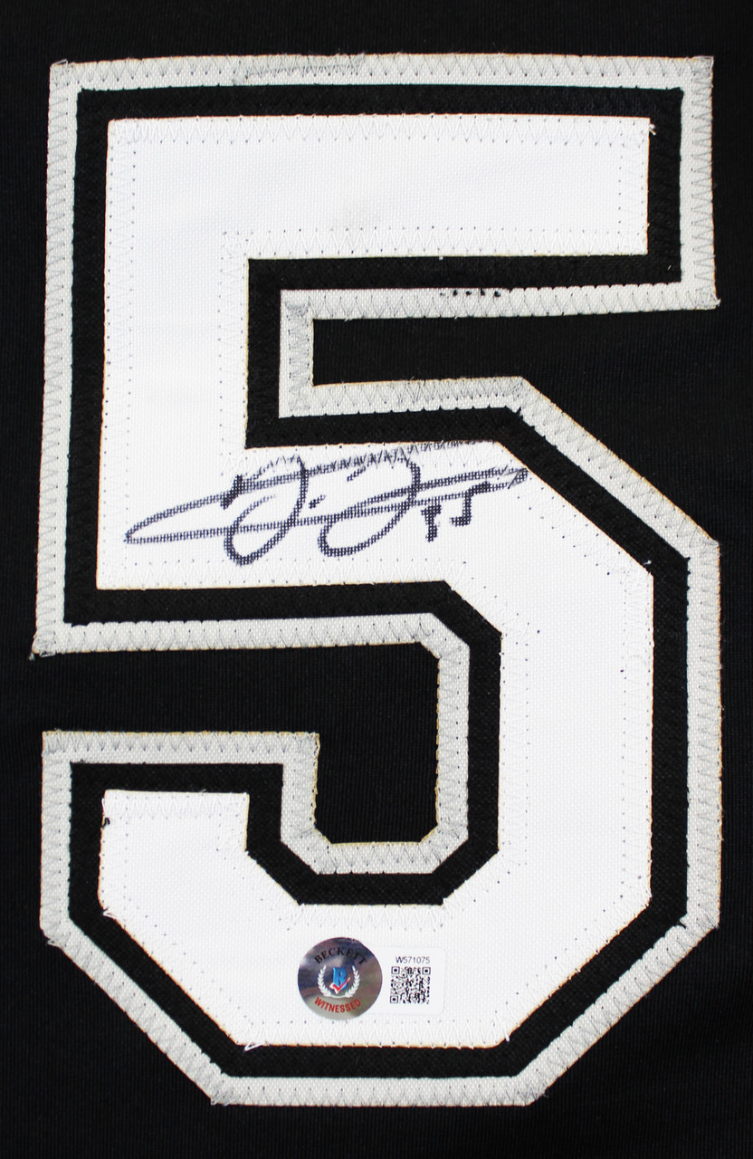 Frank Thomas Autographed Chicago White Sox Custom Black Baseball Jersey -  BAS COA