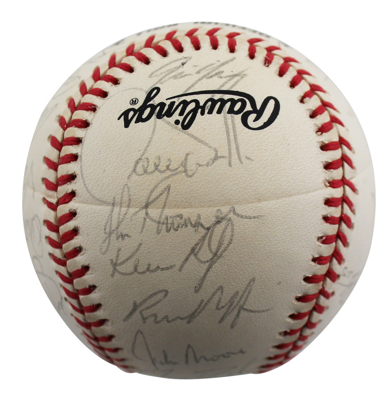 Vinny Castilla Signed Autographed Rawlings Official League -  Israel