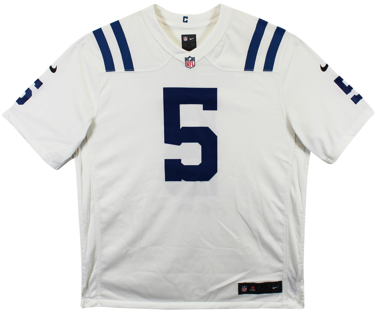 Press Pass Collectibles Colts Anthony Richardson Authentic Signed White Nike Game Jersey Fanatics