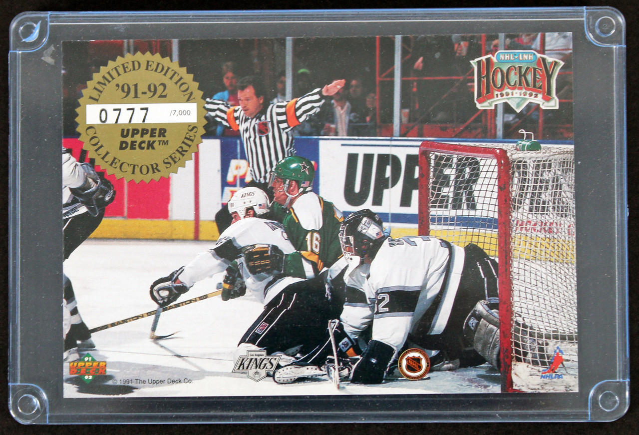 Wayne Gretzky Los Angeles Kings 1991 1992 Game Used Jersey - Game