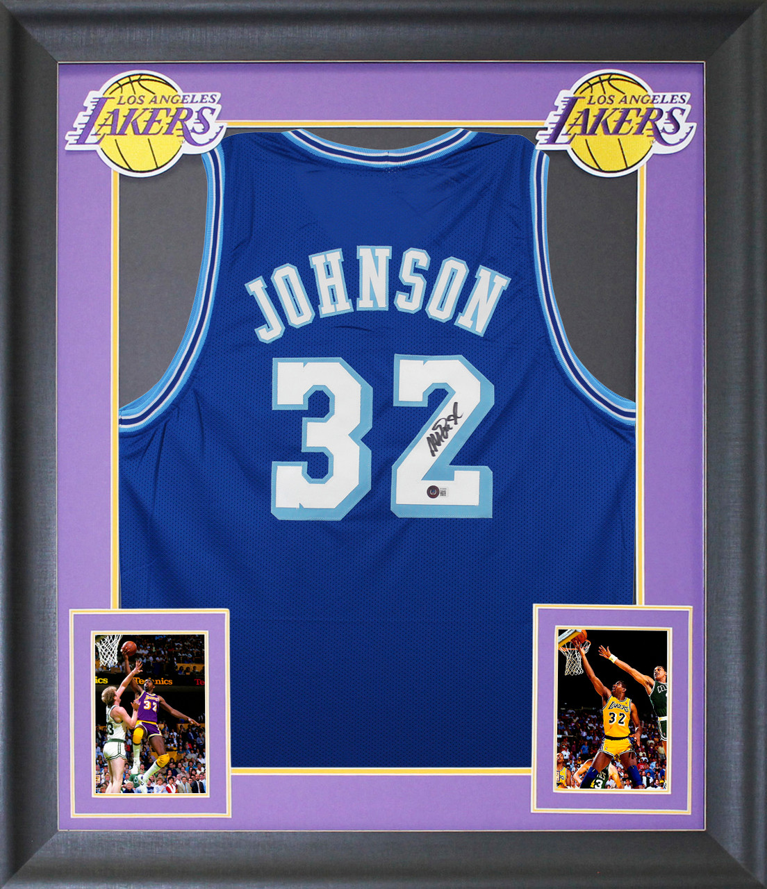 Magic Johnson Los Angeles Lakers Number 32 Retro Vintage Jersey