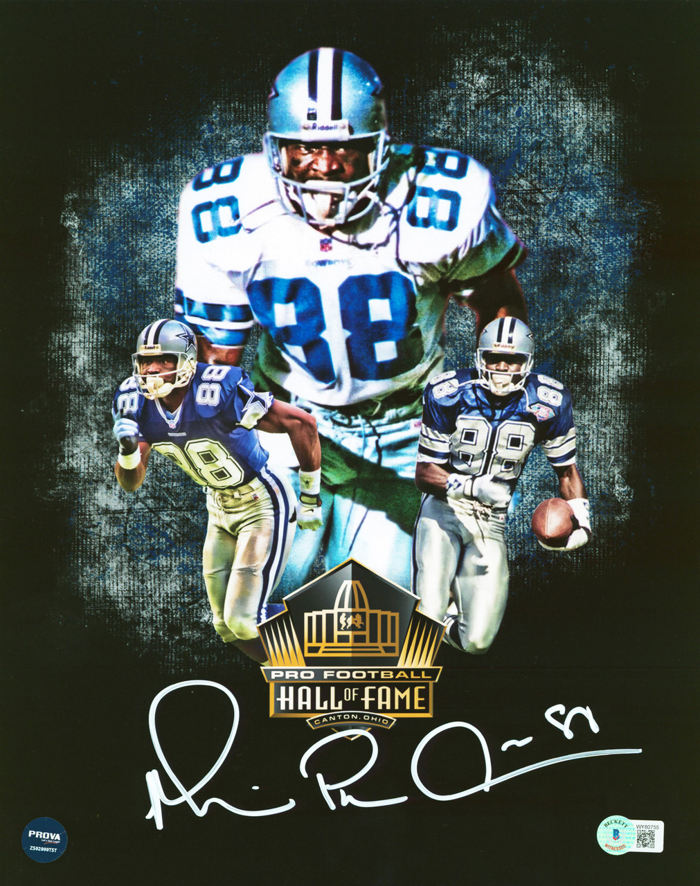 Michael Irvin Signed 16x20 Dallas Cowboys Photo JSA