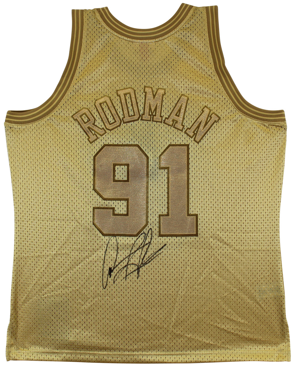 Signed dennis rodman jersey