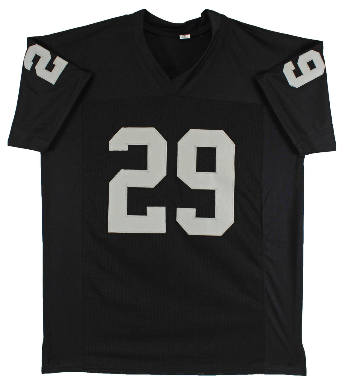 Press Pass Collectibles Eric Dickerson Raider Nation Authentic Signed Black Pro Style Jersey BAS Witness