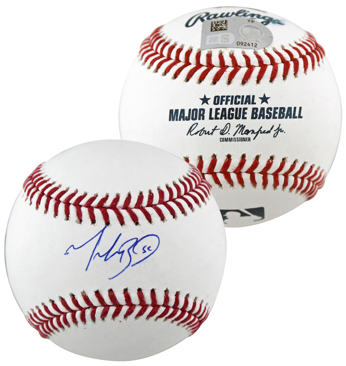 Dodgers Mookie Betts Authentic Signed Oml Baseball Fanatics #B532137