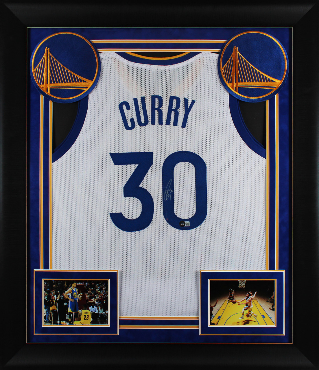 stephen curry jersey autographed