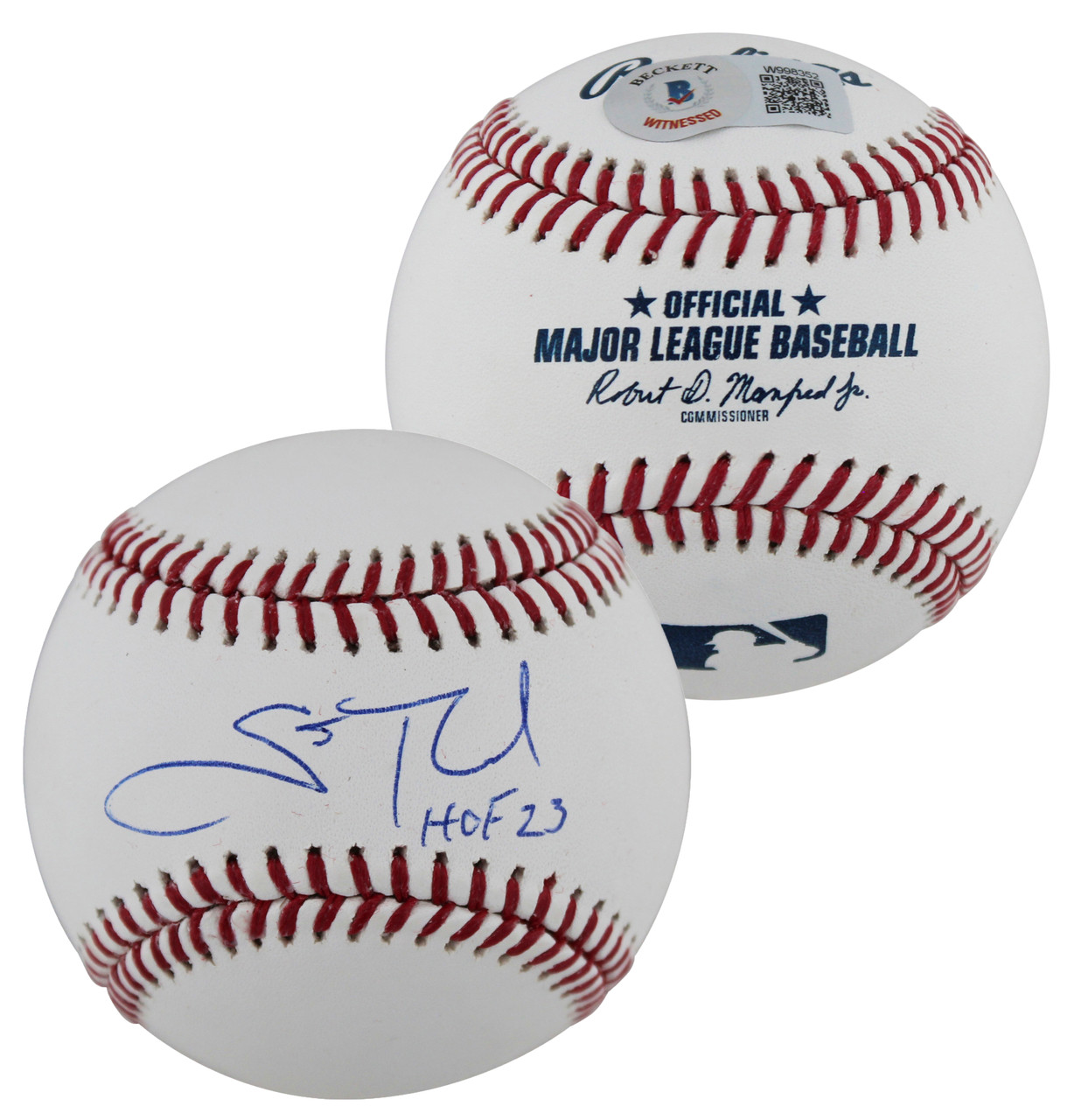 Mariano Rivera Signed Autographed Rawlings Baseball Beckett Signature  Reviewed