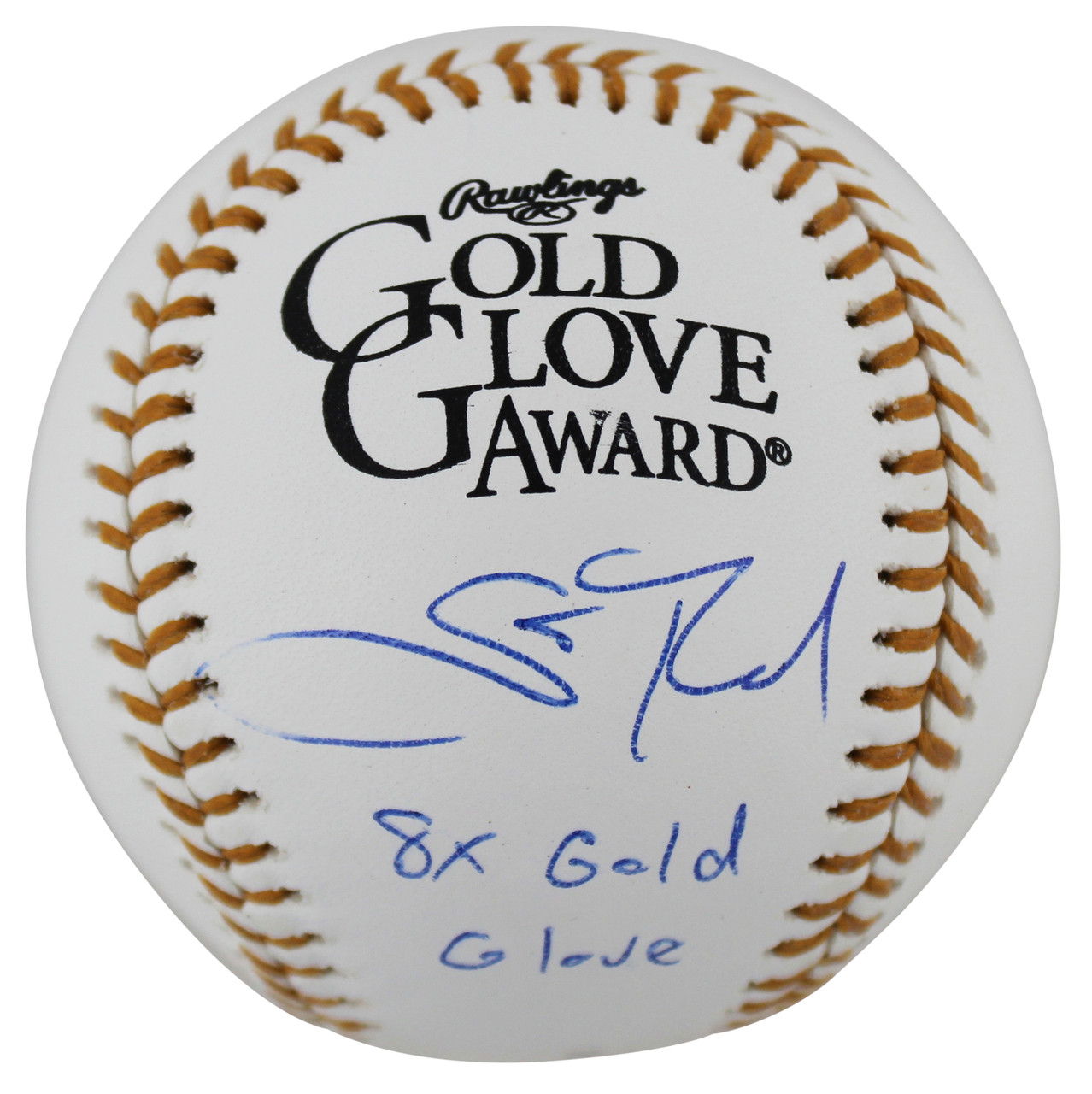 Phillies Scott Rolen 8x GG Signed Rawlings Gold Glove Logo Oml Baseball  BAS