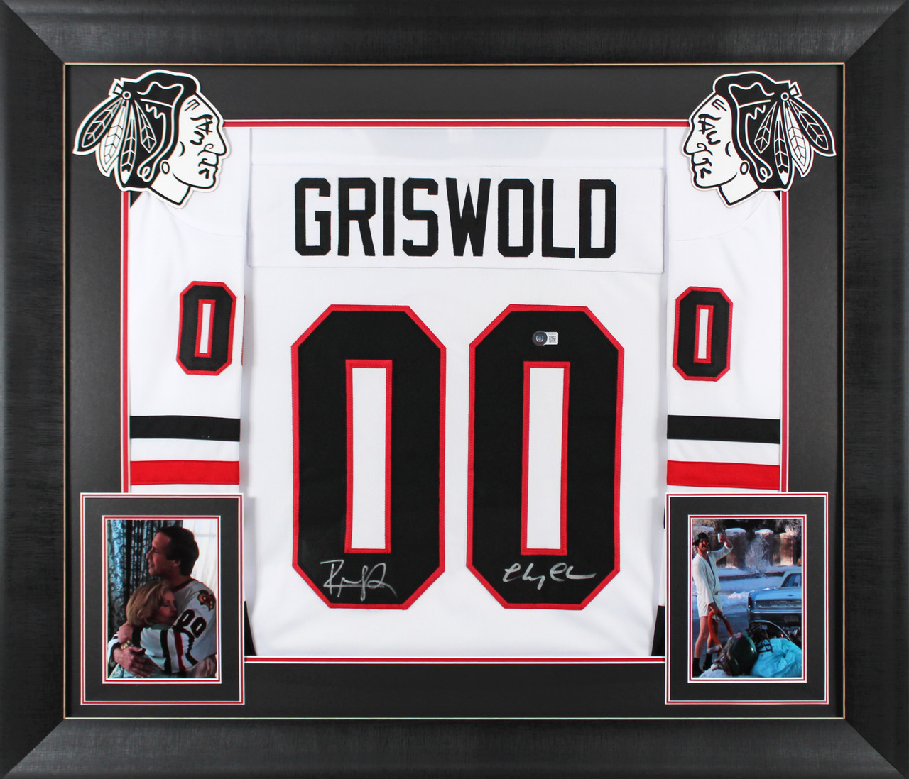 Chevy Chase Signed Autographed Griswold Christmas Vacation Hockey
