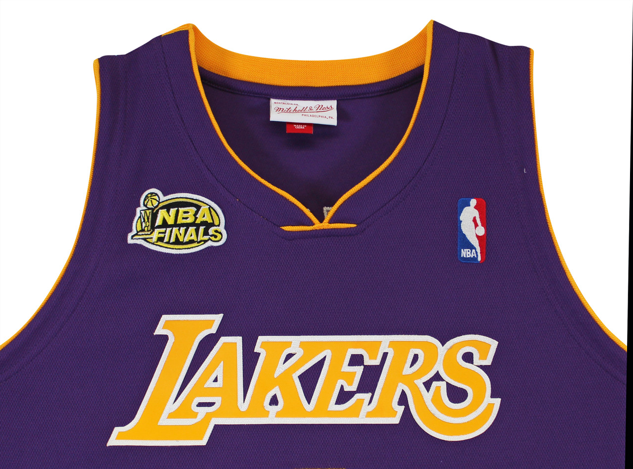 Lakers Kobe Bryant Signed Purple M&N 2000-01 HWC Authentic Jersey PSA  #b11463