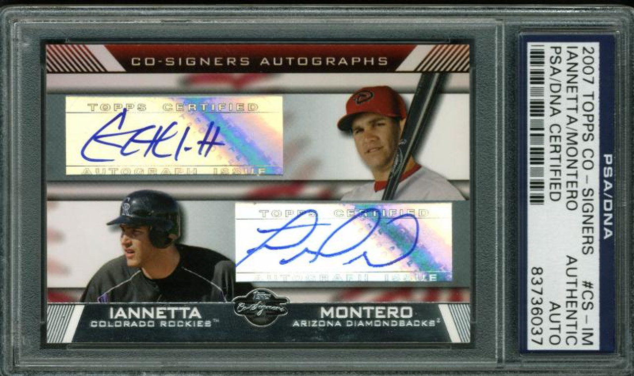 2007 Topps Co-Signers 